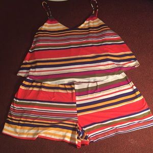 Multicolored Romper✨